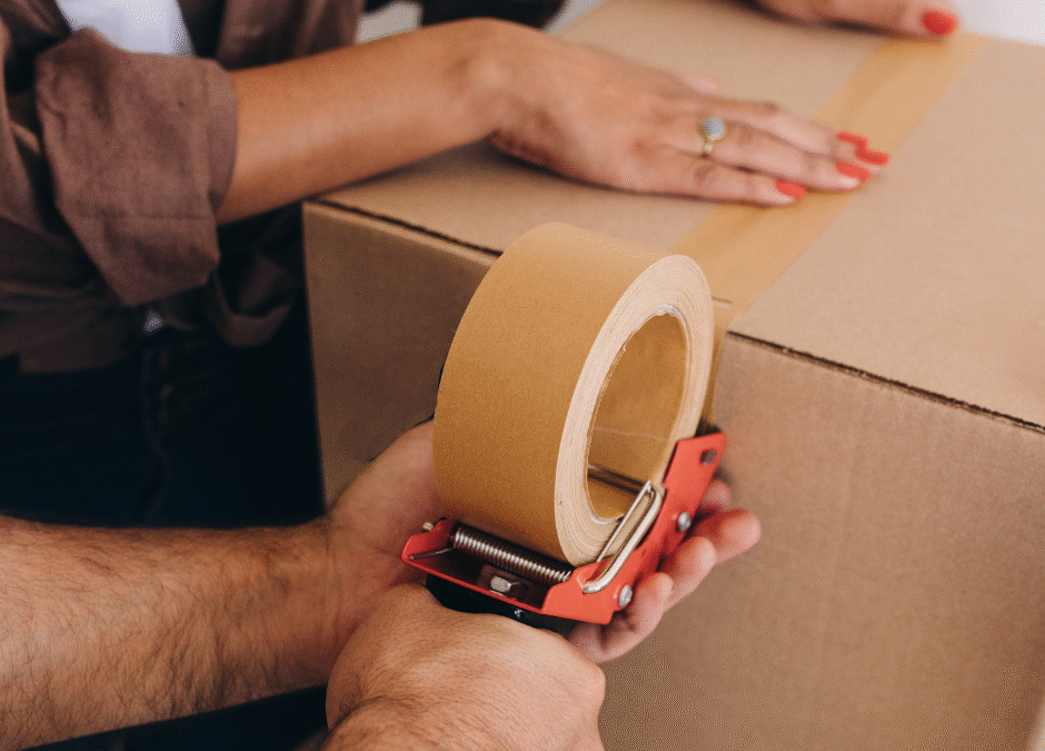 packing tape boxes