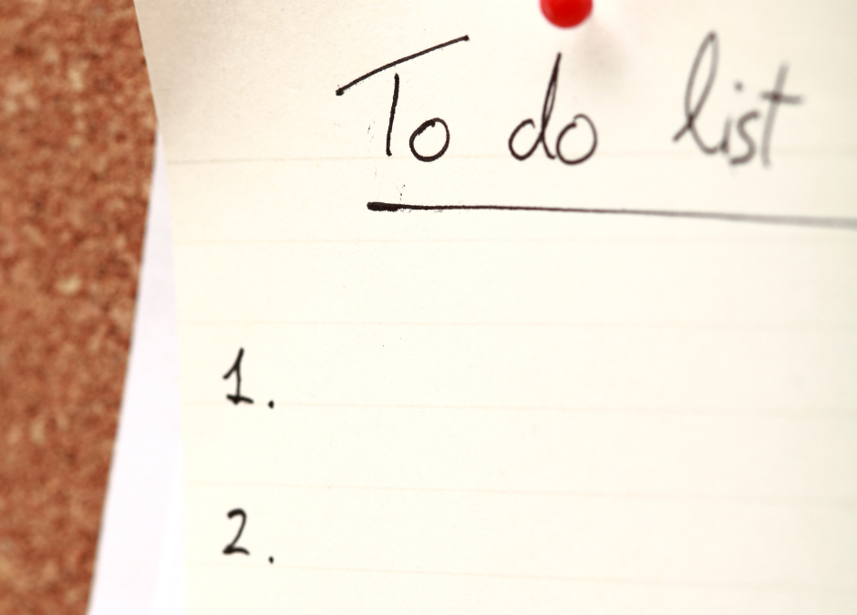 to do list
